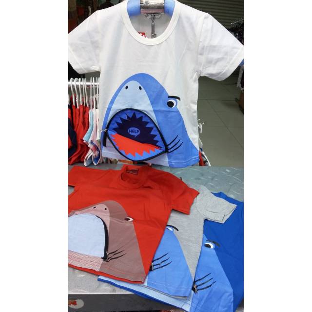 KAOS SHARKE ADEM BINAKIDS