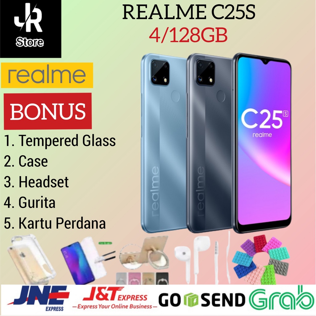 REALME C25S RAM 4GB 128GB GARANSI RESMI REALME INDONESIA