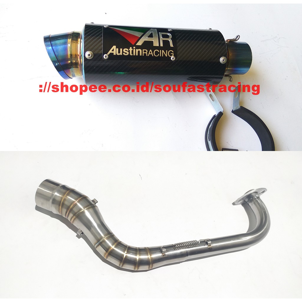 knalpot nmax aerox vario pcx pcx160 beat scoopy xmax lexi mio adv xeon genio Austin racing-mio j/m3 soul/gtfino