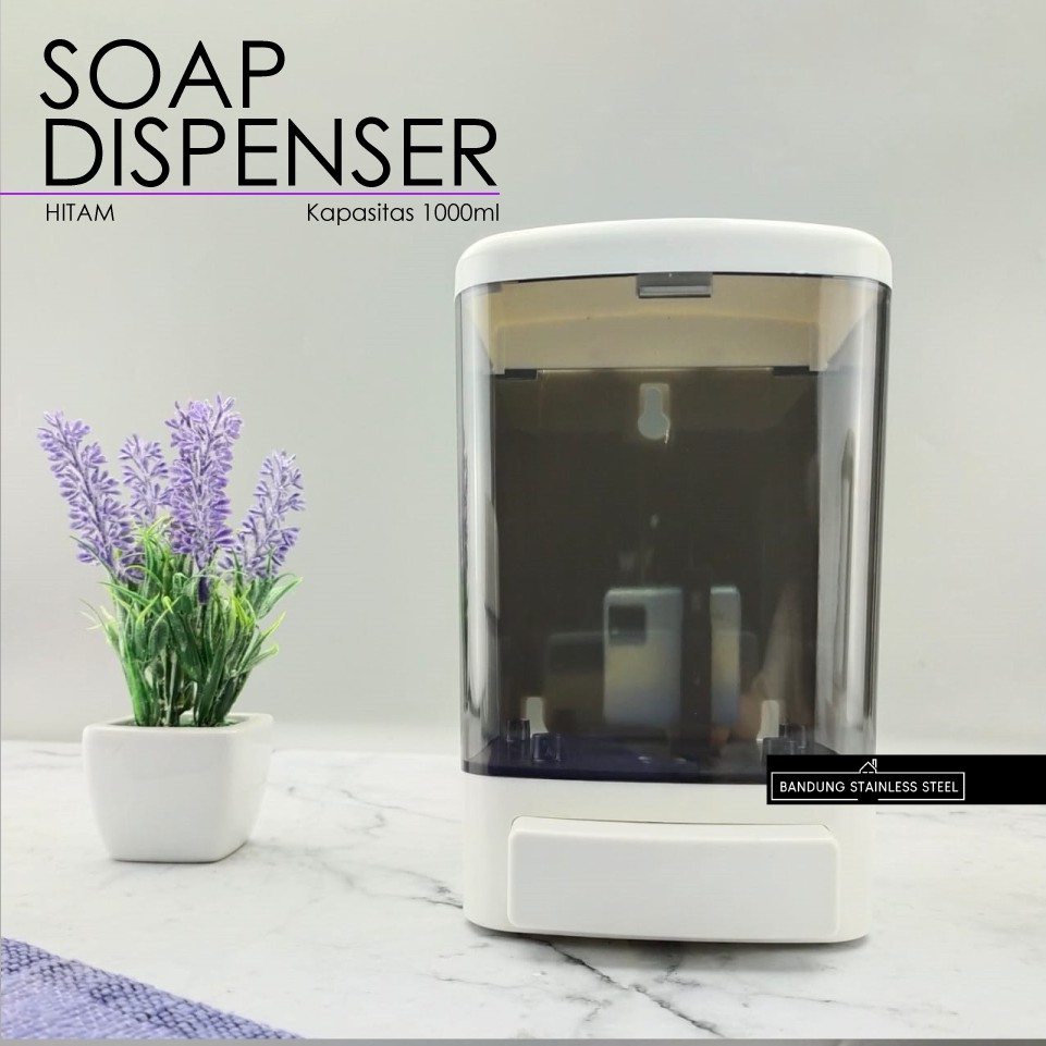 Soap Dispenser Besar 1000ml Wadah Tempat Sabun Cair Shampo Plastik