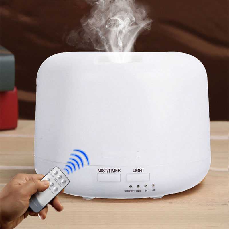 (BISA COD) FTIHSHP Humidifier Aromatherapy + 7 LED + Remote Control - HUMI H24