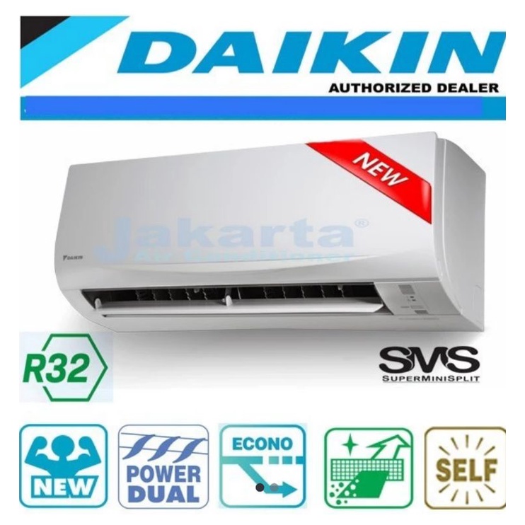 AC 2 PK +PASANG Berbagai Merk - Ukuran maks.40m²  - Ready diBangka &Belitung