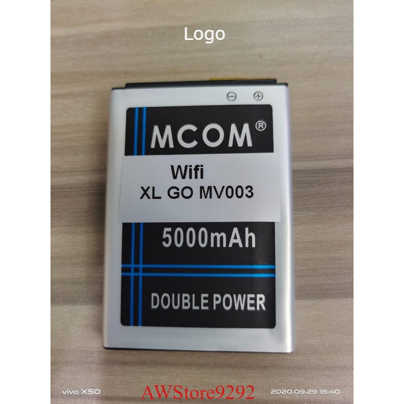 Mcom Battery Batre Baterai Double Power Mcom Modem Wifi Mifi Movimax MV003 XL Go