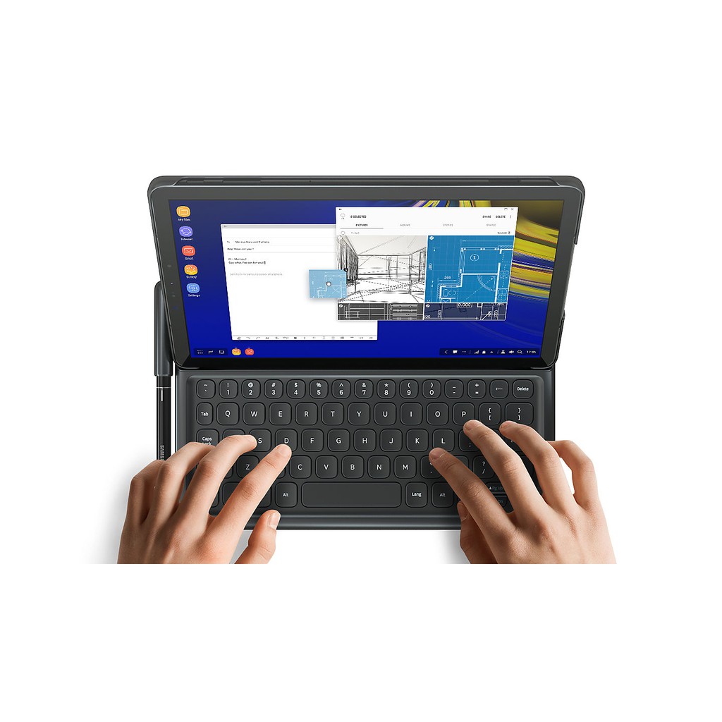 Keyboard Tab S4 10.5 2018 SAMSUNG Bookcover Keyboard Galaxy Tab S4 10.5 2018 original100%asli