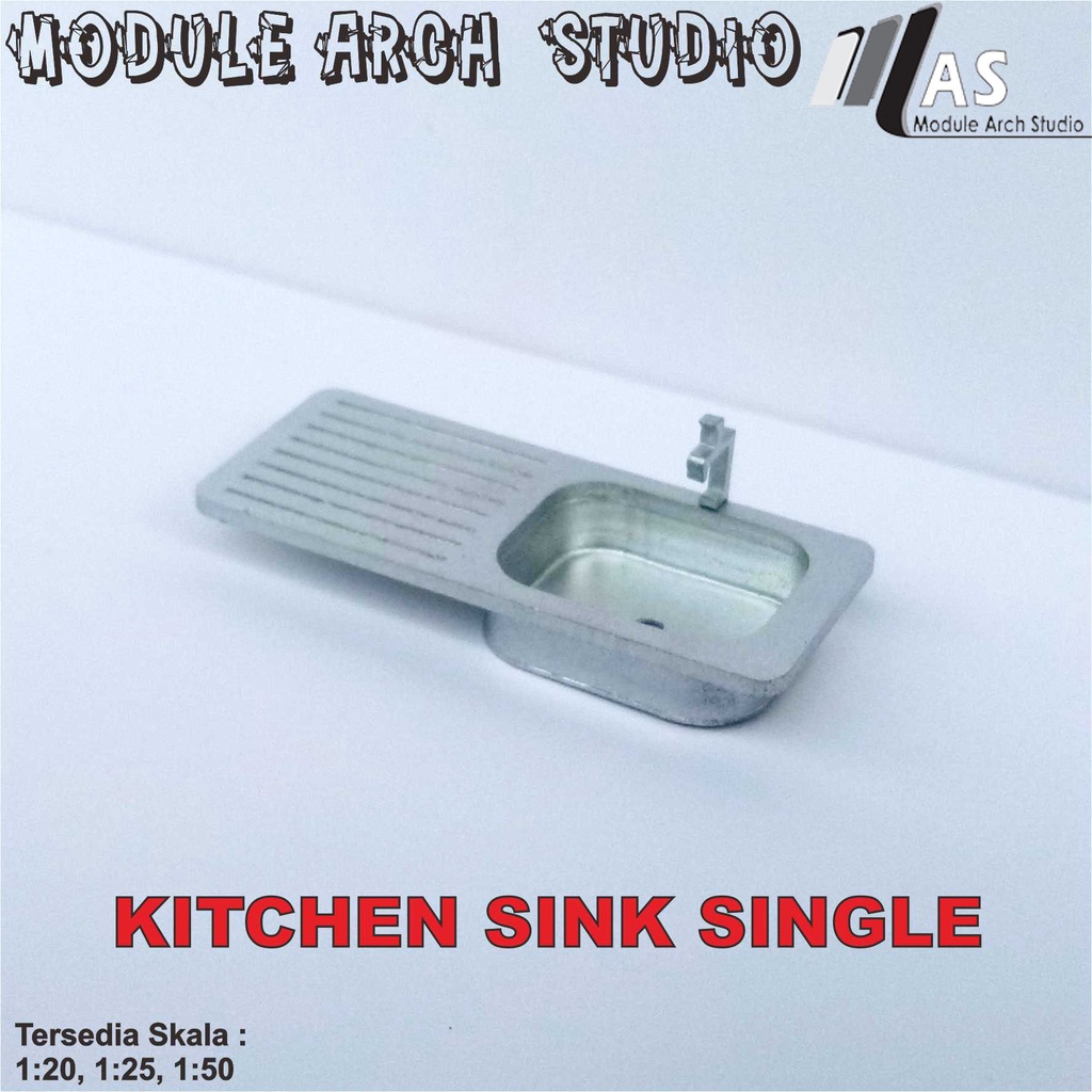 Maket Kitchen Sink - Miniatur Sink - Maket Dapur