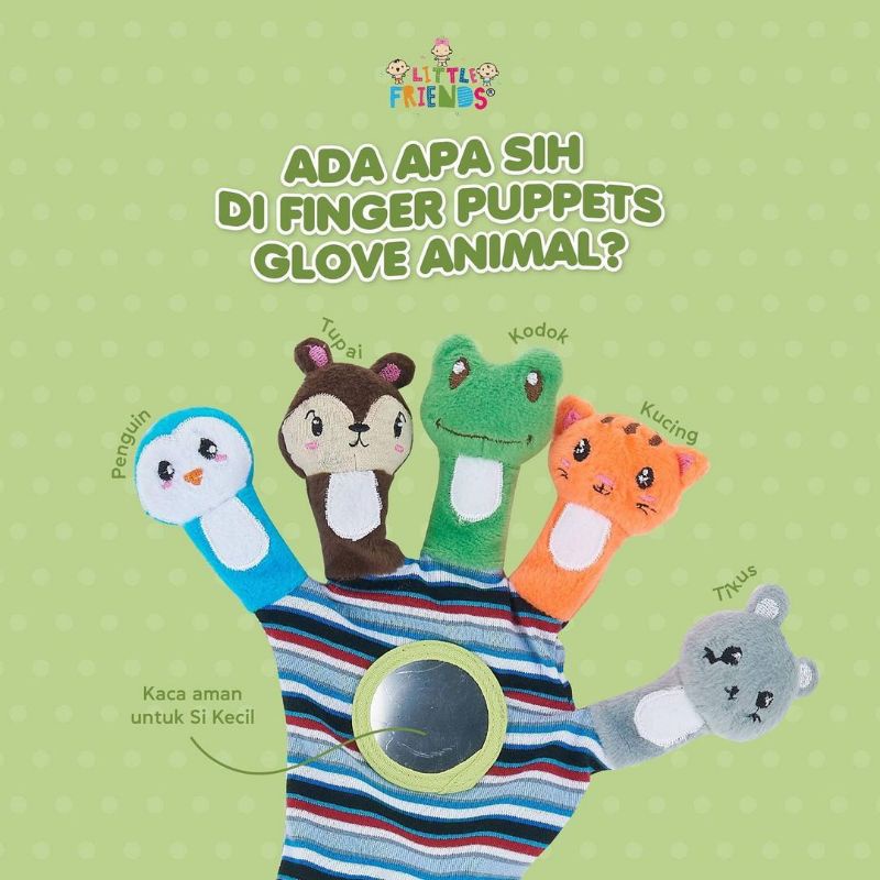 Jual Finger Puppets Glove Animal Little Friends Shopee Indonesia