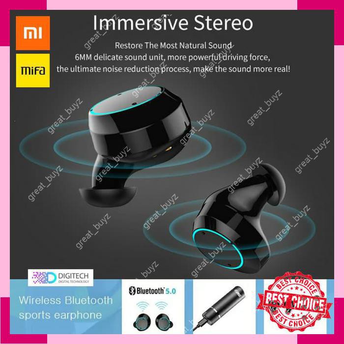 Xiaomi Mifa X1 Sport Bluetooth 5.0 Wireless Earphone Headset Xiaomi