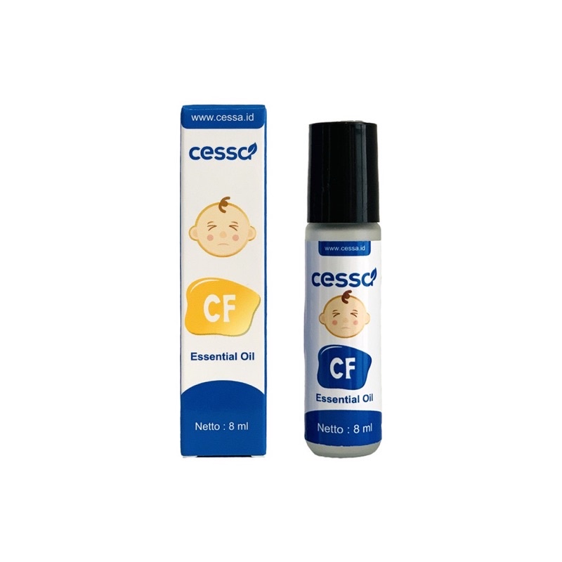 Cessa Cough N Flu (0-2th) Essential Oil Pereda Batuk &amp; Pilek Bayi Aromaterapi Alami Oles Baby