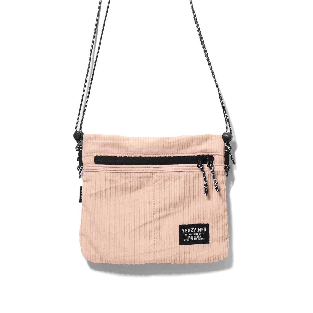 YESZY.MFG - Union Corduroy Peach Sling Bag