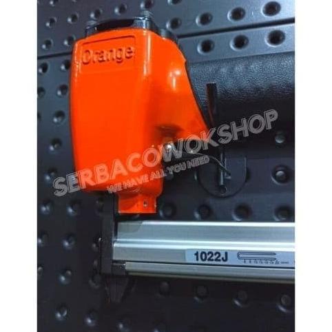 Orange Air Nailer 1022 J Gun Paku Tembak U Mesin Staples Angin
