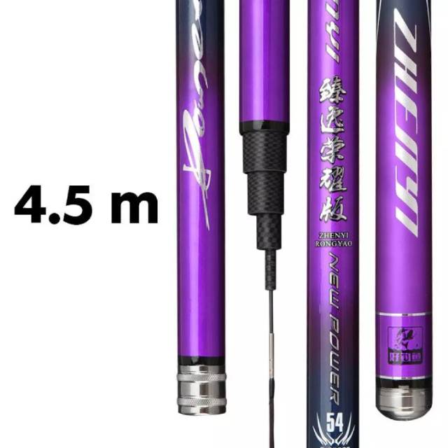 Tegek carbon ringan Zhenyi Power 450/540cm