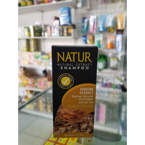 Natur Natural Extract Shampoo Ginseng 80 ml