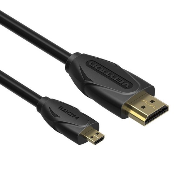 Vention Kabel HDMI to Micro HDMI v1.4/b Full HD 3D 1M - [VAA-D03-B100]