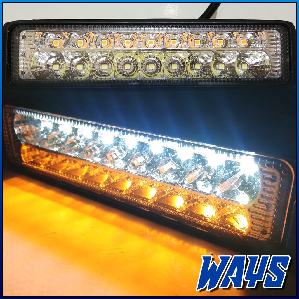 [L146] Lampu Sorot Tembak 2 Warna LED Worklight Putih Kuning CB 150R Vixion Nmax Aerox Vario PCX