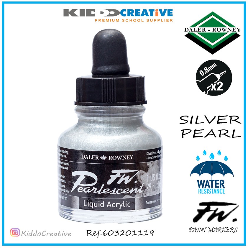 

Fw Pearlescent 29.5ml Silverpearl