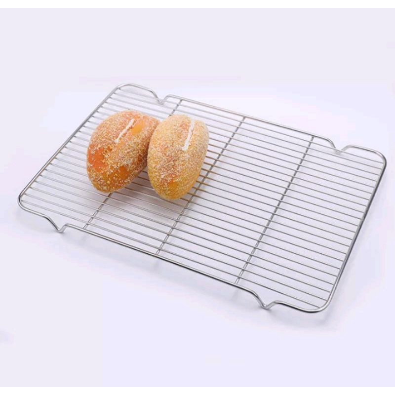 Coolingrak untuk nampan baki tray stainless baking rak anti karat