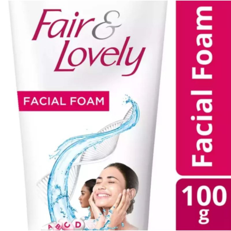 fair&amp;lovely facial foam 100g - pencuci muka