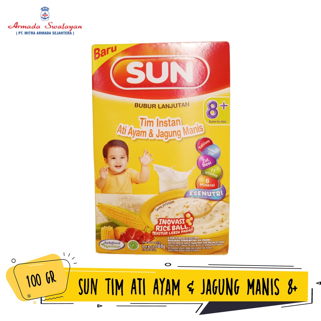 SUN Tim Instan 8+