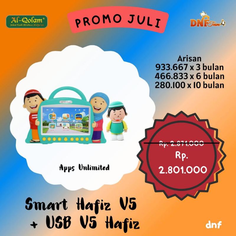 SMART HAFIZ GARANSI RESMI TIGARAKSA