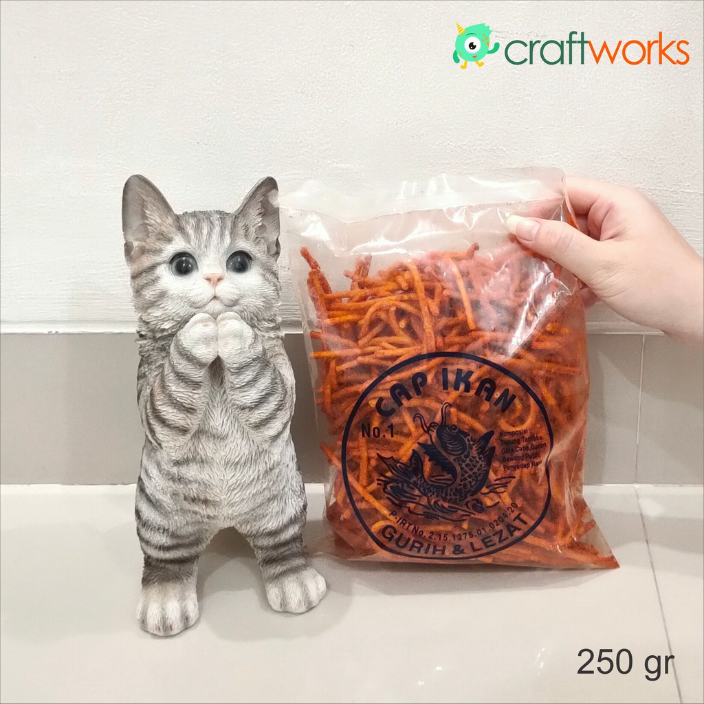 KERUPUK MIE LIDI SNACK/KERUPUK MEDAN CAP IKAN PEDAS MANIS GURIH