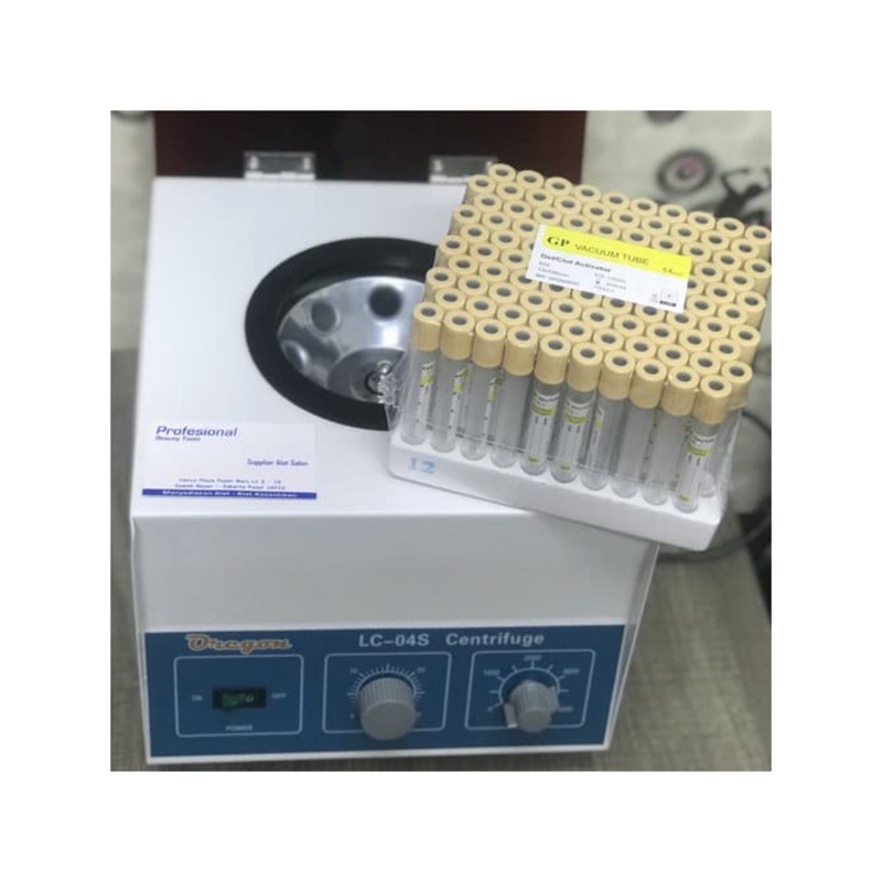 KEMENKES RI AKL 10102717310 mesin centrifuge dermatology 8 hole untuk prp gratis tabung 100pcs