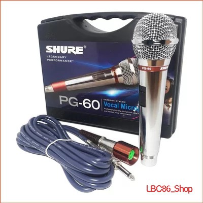 MIC SHURE PG60 Mic dengan kualitas bagus