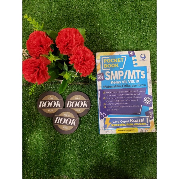 Pocket Book SMP Matematika , Fisika , dan Kimia
