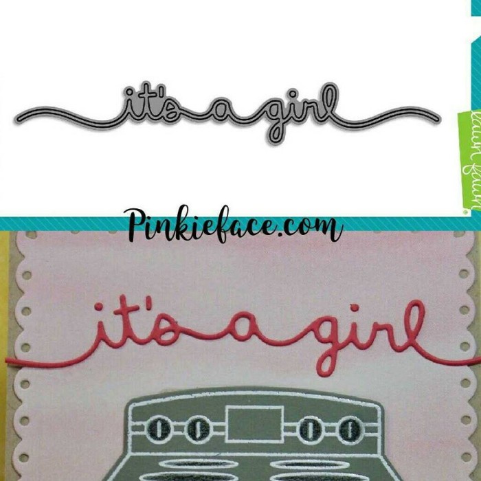 

Bergaransi *Dies Scrapbook It'S A Girl Border / Cetakan Pisau Pon Kata-Kata Berkualitas