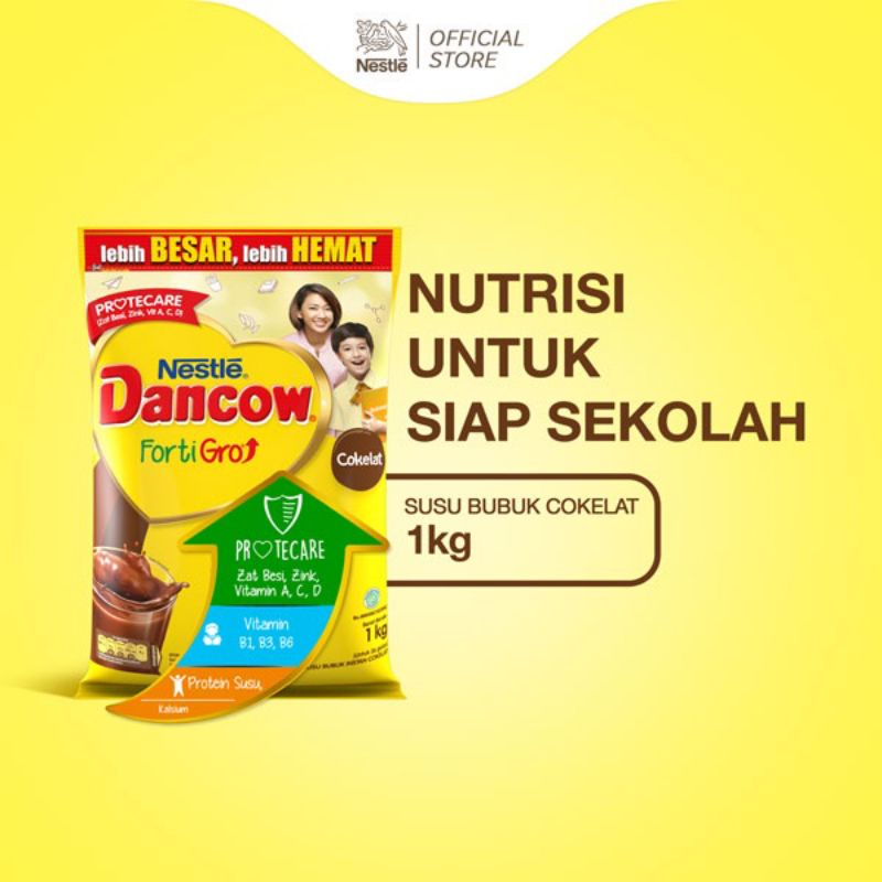 Dancow Fortigro Susu Bubuk Cokelat 1 kg