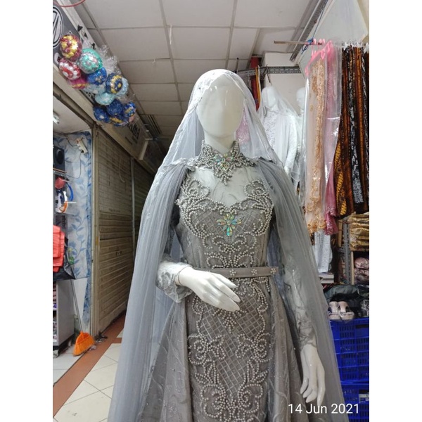 KEBAYA PENGANTIN SLIM MUTIARA/SLIM EKONOMIS