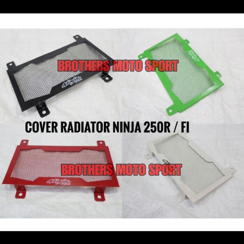 cover radiator ninja250fi tutup radiator ninja 250 karbu cover radiator ninja 250fi