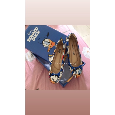 ittaherl donald duck blue cute size 35 - 41 kaerysleika cinderella daisy