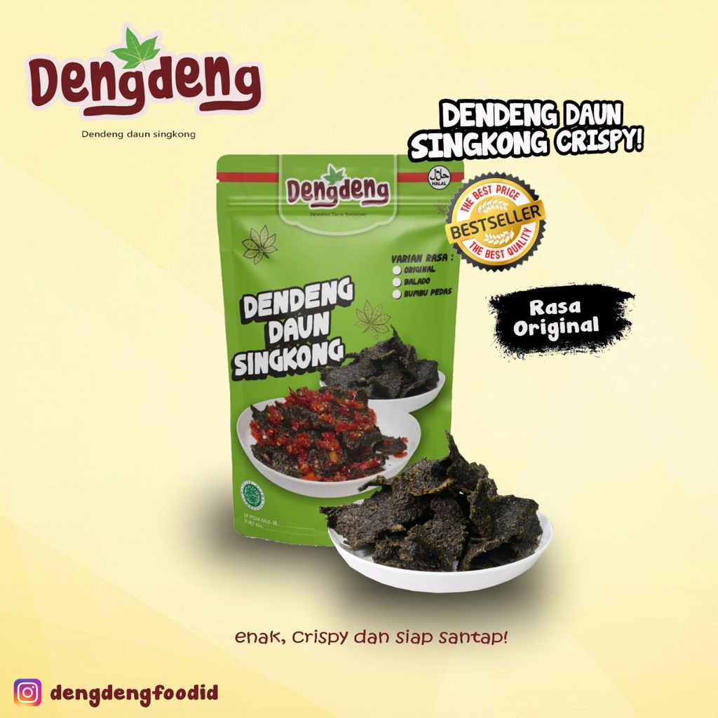 

Dendeng Daun Singkong Original "Dengdeng" ori