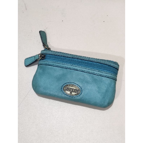 Dompet Fossil Coin Card Wallet Preloved Koin Kartu