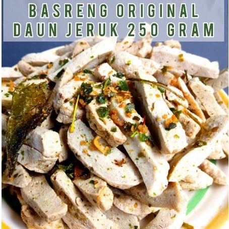 

[COD]BASRENG ORIGINAL DAUN JERUK 250 GRAM | BAKSO GORENG | KERIPIK BAKSO