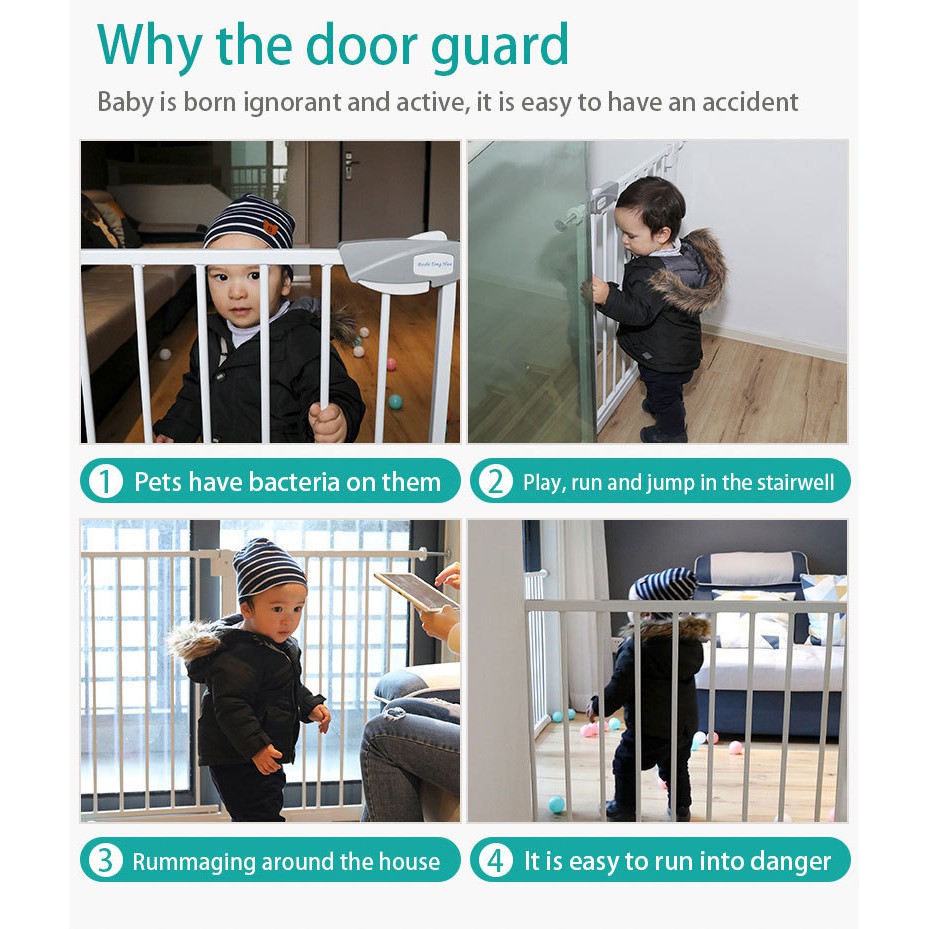 MM-167 Pagar Pengaman Bayi Anak/Safty Gate/Pagar Pintu Tangga/Pembatas Ruangan