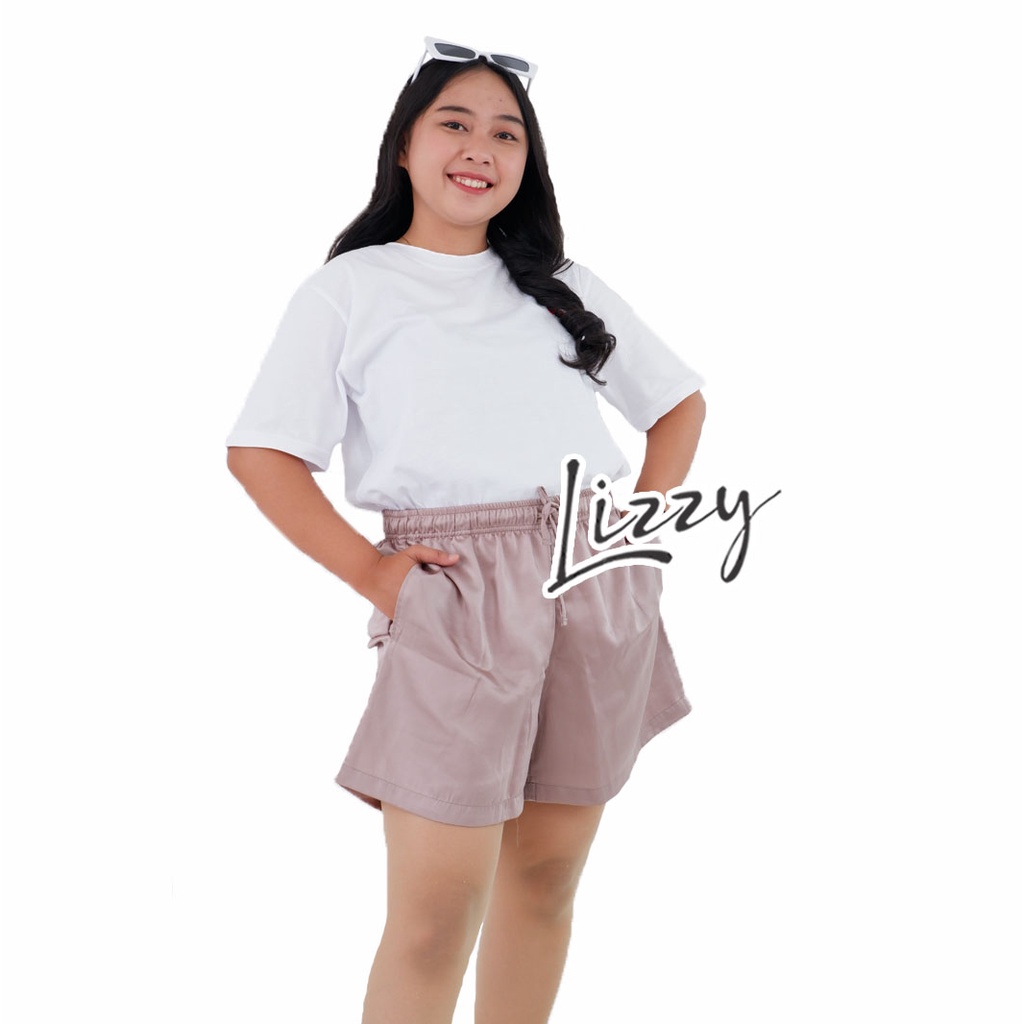 Lizzy - CELANA PENDEK VELVET PREMIUM