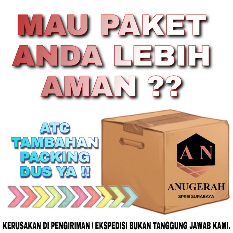 ANUGERAH - FATA SPREI 160X200 ORIGINAL / SPREI FATA / SPREI FATA MURAH