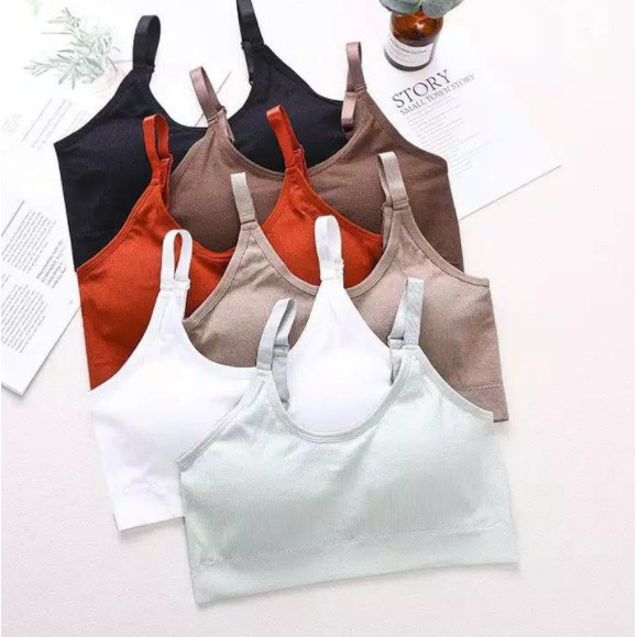 𝐄𝐁𝐒 ✅ PW097 Pakaian Sport Yoga Wanita Fashion Lembut Model Rompi Import COD PW097