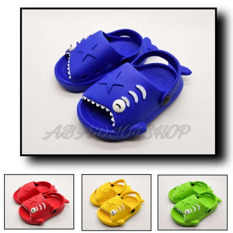 SANDAL BAIM BABY SHARK TERBARU / SANDAL BAIM ANAK-ANAK TERMURAH / SANDAL ANAK BAYI TALI BELAKANG MOTIF IKAN HIU / SANDAL GALA BABY SHARK / SANDAL BAIM ANAK TERLARIS /SANDAL DULUX / SANDAL SLIP ON ANAK / SANDAL BAIM ANAK TERLARIS / SANDAL KOKOP/SANDAL ANAK