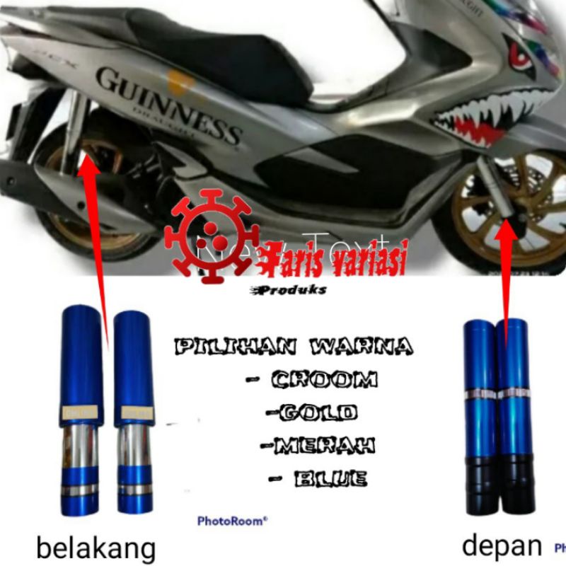 Cover shock depan belakang pcx 160 150 abs cbs