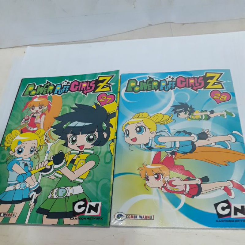 Komik Warna PowerpuffGirls Z no27 28 paket 2buku