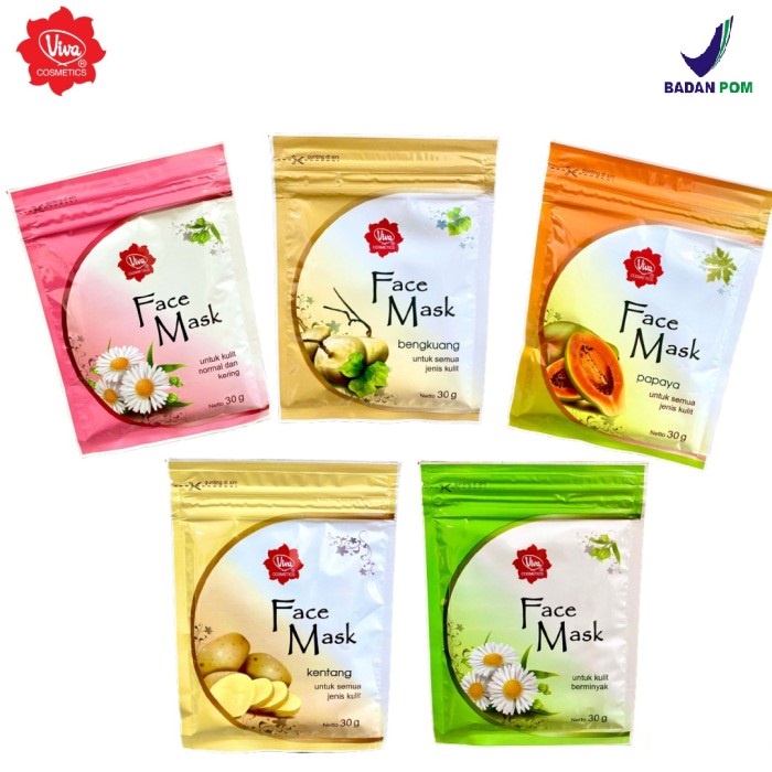 VIVA FACE MASK Masker Wajah Sachet - 30 gr