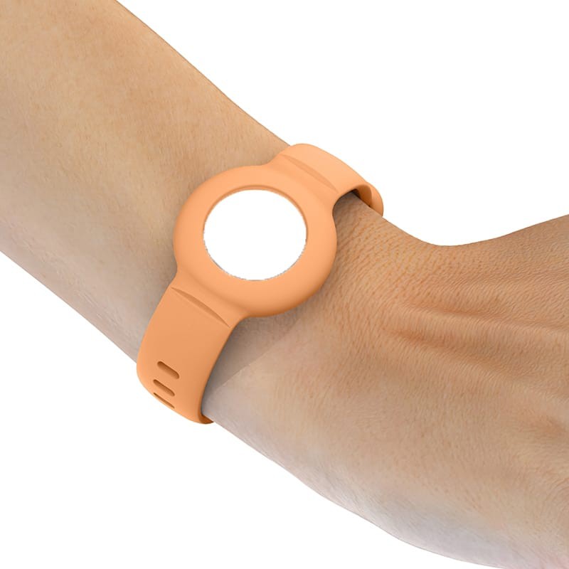 Strap WristBand Soft Silicone Band For AirTag Case Design Funny Soft Portable