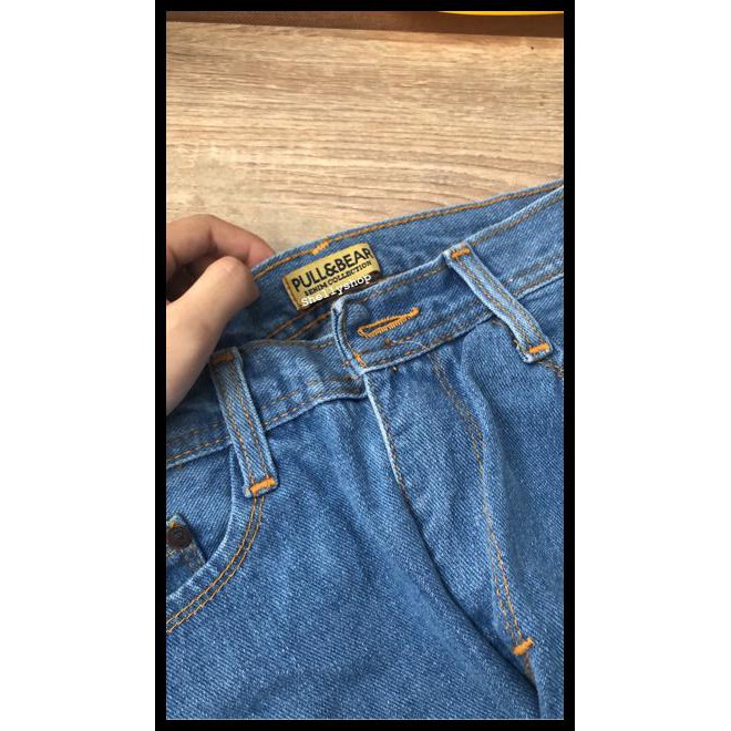  Celana  Boyfriend Plain Jeans  Pull  Bear  Women Unfinished 