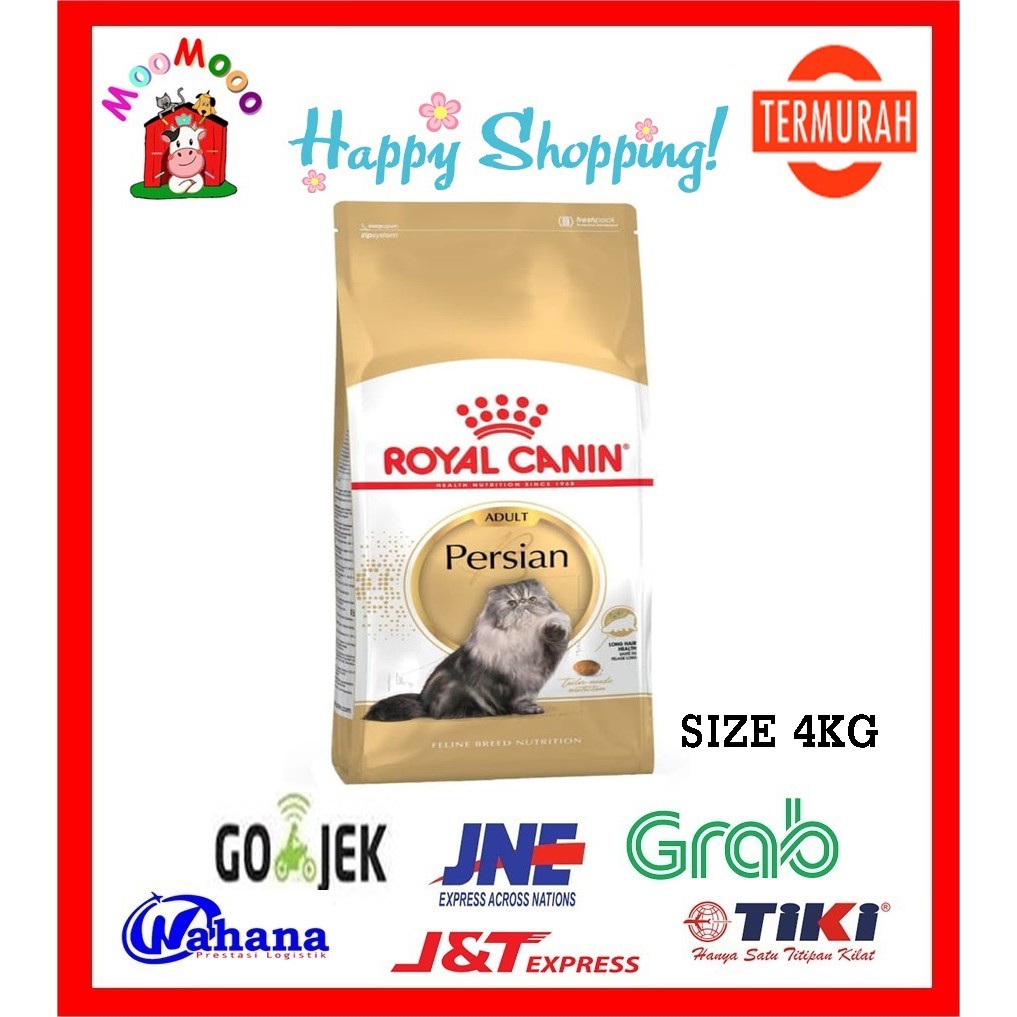 Royal Canin Adult Persian 4Kg - Makanan Kucing Persian Adult / Cat Food (Freshpack)