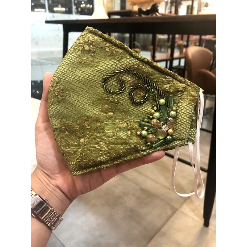 MASKER HIJAB PREMIUM PAYET BRUKAT