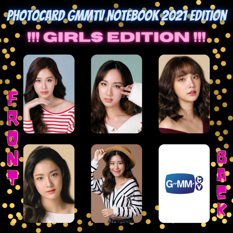 Photocard Aktris Thailand Artis Thai Actress BL Series GMMTV Girls Edition PC Notebook 2020
