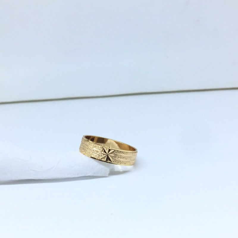 New-Cincin Dewasa Xufing Wanita Polos Motif Anti karat Cincin Elegan