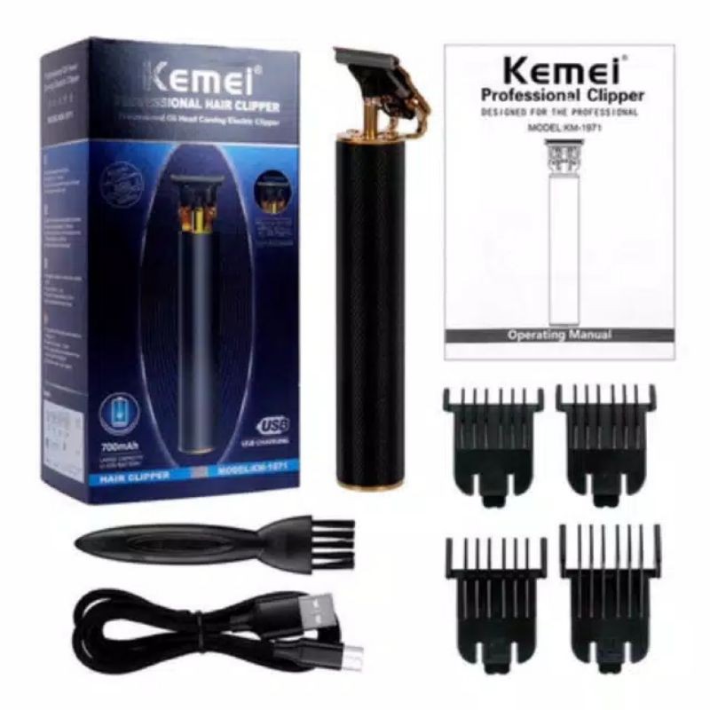 Kemei KM-1971 Hair Clipper Pro Cordless Trimmer
